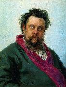 Ilya Repin Composer Modest Mussorgsky oil painting picture wholesale